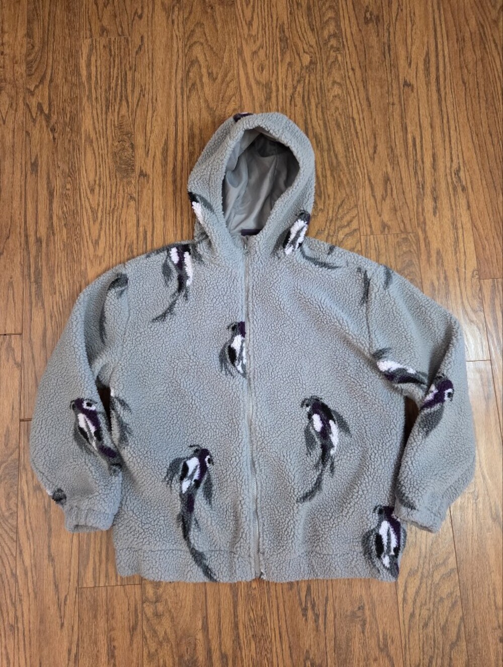 Taylor Swift 'Speak Now' Koi Fish Sherpa Style Hoodie Size Official Merch Sz XL